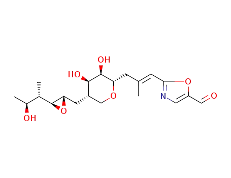2-((E)-3-{(2S,3R,4R,5S)-3,4-Dihydroxy-5-[(2S,3S)-3-((1S,2S)-2-hydroxy-1-methyl-propyl)-oxiranylmethyl]-tetrahydro-pyran-2-yl}-2-methyl-propenyl)-oxazole-5-carbaldehyde