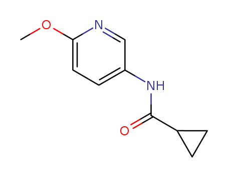 N-(6-methoxypyridin-3-yl)cyclopropanecarboxamide