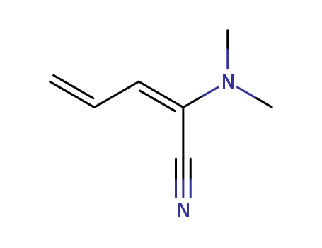 2,4-PENTADIENENITRILE,2-(DIMETHYLAMINO)-