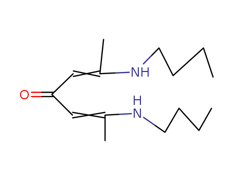 Molecular Structure of 1117-08-4 (2,6-bis(butylamino)hepta-2,5-dien-4-one)