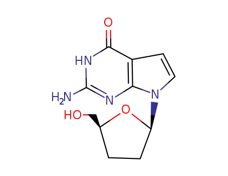 Molecular Structure of 111869-49-9 (7-Deaza-ddG)