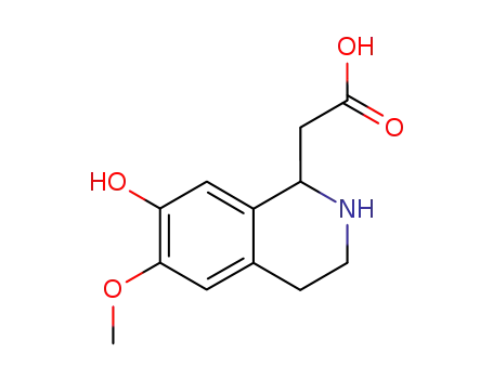 (7-HYDROXY-6-METHOXY-1,2,3,4-테트라히드로-이소퀴놀린-1-YL)-아세트산