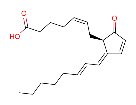 Molecular Structure of 112839-31-3 (15-DEOXY-DELTA12,14-PROSTAGLANDIN A2)