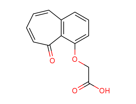 Acetic acid,2-[(5-oxo-5H-benzocyclohepten-4-yl)oxy]- cas  123958-40-7