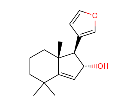 1H-Inden-2-ol,1-(3-furanyl)-2,4,5,6,7,7a-hexahydro-4,4,7a-trimethyl-, (1R,2S,7aS)-rel-
