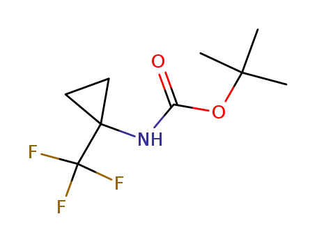 TERT-BUTYL [1-(TRIFLUOROMETHYL)CYCLOPROPYL]CARBAMATE