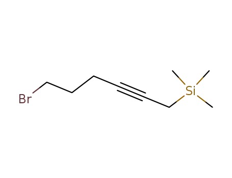 실란, (6-브로모-2-헥시닐)트리메틸-