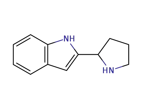 Molecular Structure of 112565-42-1 (2-PYRROLIDIN-2-YL-1H-INDOLE)