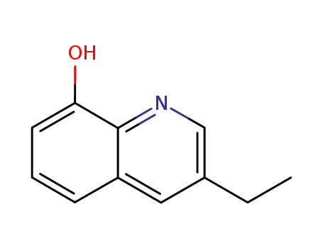 Molecular Structure of 111470-98-5 (3-Ethyl-8-quinolinol)