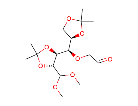 [(R)-((4S,5R)-5-Dimethoxymethyl-2,2-dimethyl-[1,3]dioxolan-4-yl)-((R)-2,2-dimethyl-[1,3]dioxolan-4-yl)-methoxy]-acetaldehyde