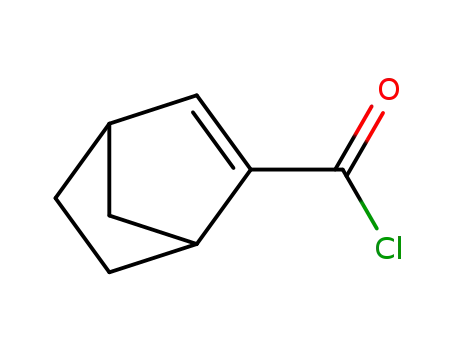 Molecular Structure of 343629-30-1 (Bicyclo[2.2.1]hept-2-ene-2-carbonyl chloride (9CI))