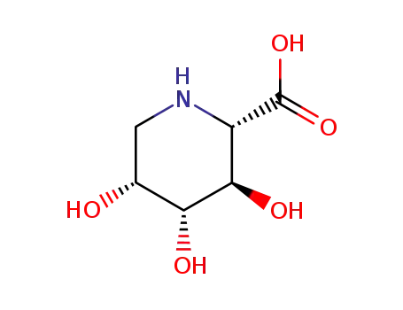 (2S,3R,4R,5R)-3,4,5-trihydroxypiperidine-2-carboxylic acid
