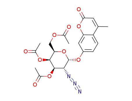 4-Methylumbelliferyl 3,4,6-tri-O-Acetyl-2-azido-2-deoxy-a-D-galactopyranoside