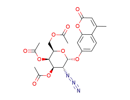 4- 메틸 uMbelliferyl 3,4,6- 트리 -O- 아세틸 -2- 아지도 -2- 데 옥시 -α-D- 갈 락토 피 라노 사이드
