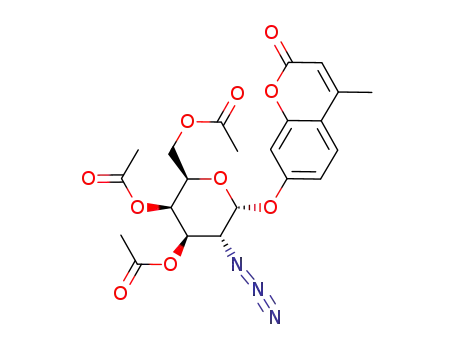 4-MethyluMbelliferyl 3,4,6-tri-O-Acetyl-2-azido-2-deoxy-α-D-galactopyranoside