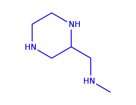 2-Piperazinemethanamine,N-methyl-(9CI)