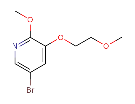 5- 브로 모 -2- 메 톡시 -3- (2- 메 톡시에 톡시) 피리딘