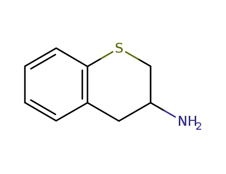 Molecular Structure of 124499-23-6 (THIOCHROMAN-3-YLAMINE)