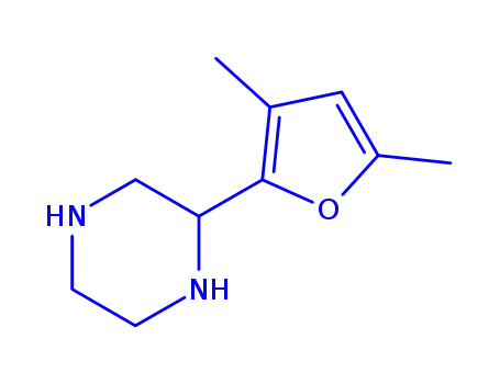 피페라진, 2-(3,5-디메틸-2-푸라닐)-(9CI)