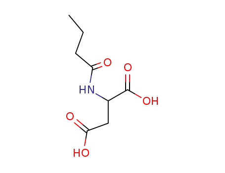 Molecular Structure of 130056-59-6 (N-butanoyl-L-aspartic acid)