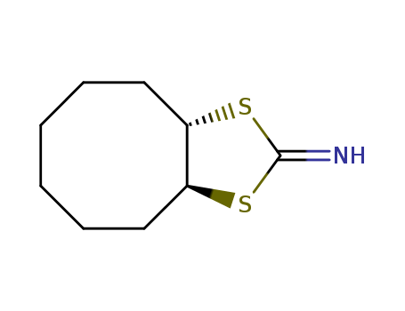 Cycloocta-1,3-dithiol-2-imine,octahydro-, trans- (8CI) cas  1128-99-0