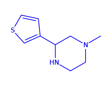 피페라진, 1-메틸-3-(3-티에닐)-(9CI)