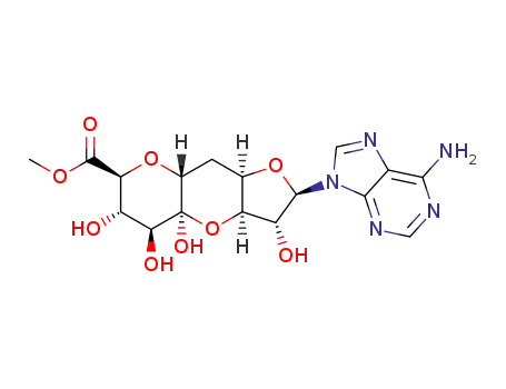 (11R)-11-C-(6-Amino-9H-purin-9-yl)-2,6:8,11-dianhydro-7-deoxy-α-L-ido-D-lyxo-5-undecoulo-5,9-pyranosonic acid methyl ester