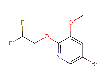5-broMo-2-(2,2-디플루오로에톡시)-3-메톡시피리딘