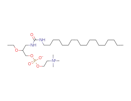 Molecular Structure of 112989-09-0 (2-ethoxy-3-[(octadecylcarbamoyl)amino]propyl 2-(trimethylammonio)ethyl phosphate)