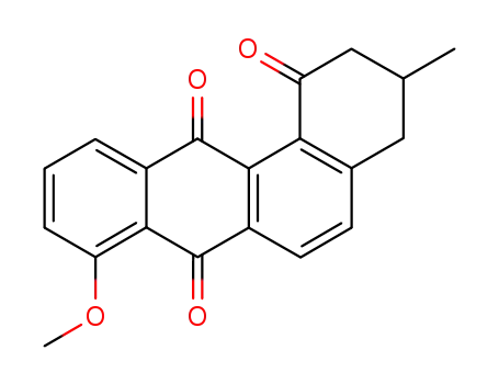 3,4-Dihydro-8-methoxy-3-methylbenz[a]anthracene-1,7,12(2H)-trione