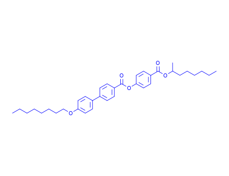 [1,1'-Biphenyl]-4-carboxylicacid, 4'-(octyloxy)-, 4-[[[(1S)-1-methylheptyl]oxy]carbonyl]phenyl ester