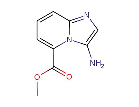 Imidazo[1,2-a]pyridine-5-carboxylic acid, 3-amino-, methyl ester (9CI)