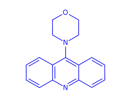 Molecular Structure of 113106-16-4 (9-(morpholin-4-yl)acridine)