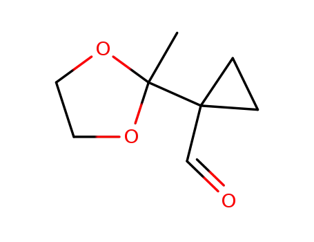 Cyclopropanecarboxaldehyde,  1-(2-methyl-1,3-dioxolan-2-yl)-