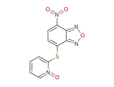 4-ニトロ-7-[(1-オキシドピリジン-2-イル)スルファニル]-2,1,3-ベンゾオキサジアゾール