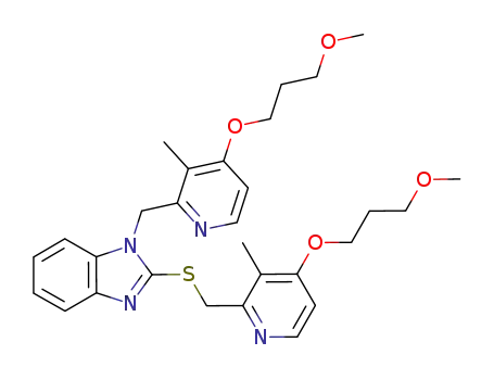 N-[[4-(3-메톡시프로폭시)-3-메틸-2-피리디닐]메틸] 라베프라졸 황화물