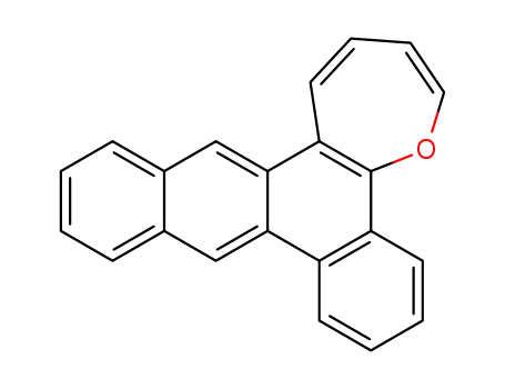 Molecular Structure of 132172-56-6 (tetrapheno[5,6-b]oxepine)