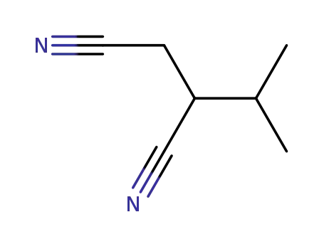 Molecular Structure of 1115-37-3 (2-(propan-2-yl)butanedinitrile)