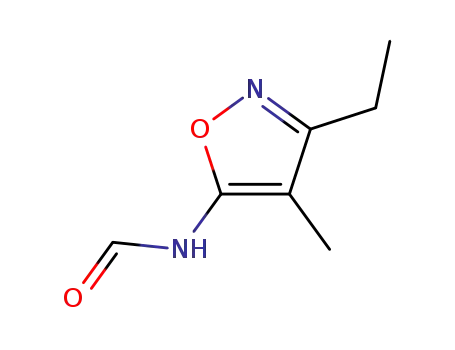 Formamide,  N-(3-ethyl-4-methyl-5-isoxazolyl)-