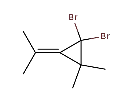 Molecular Structure of 1123-47-3 (1,1-dibromo-2,2-dimethyl-3-(propan-2-ylidene)cyclopropane)