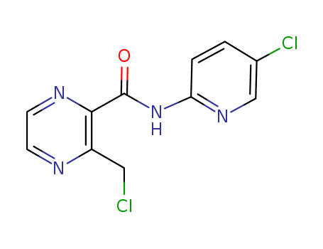 3-(Chloromethyl)-N-(5-chloropyridin-2-yl)pyrazine-2-carboxamide