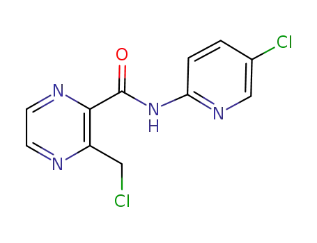 3-(클로로메틸)-N-(5-클로로-2-피리디닐)-2-피라진카르복사미드