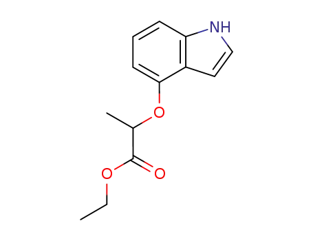 2-(1H-Indol-4-yloxy)-propionic acid ethyl ester