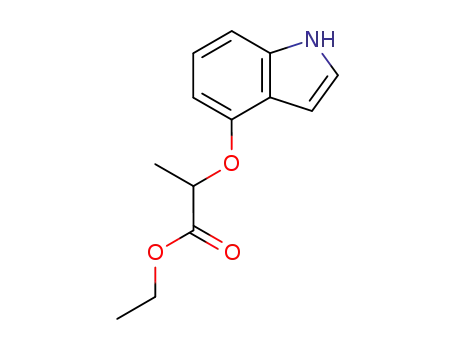 2-(1H-인돌-4-일옥시)-프로피온산 에틸 에스테르