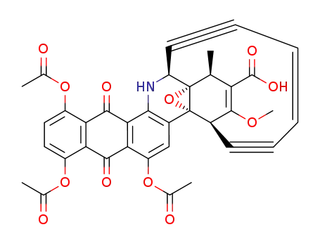 Molecular Structure of 124425-50-9 (triacetyldynemicin A)