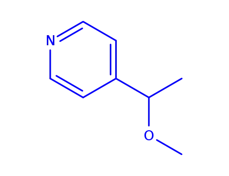 피리딘, 4-(1-메톡시에틸)-(9CI)