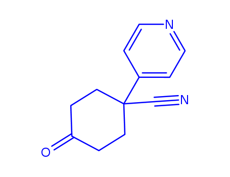 4-OXO-1-(4-PYRIDINYL)CYCLOHEXANECARBONITRILE
