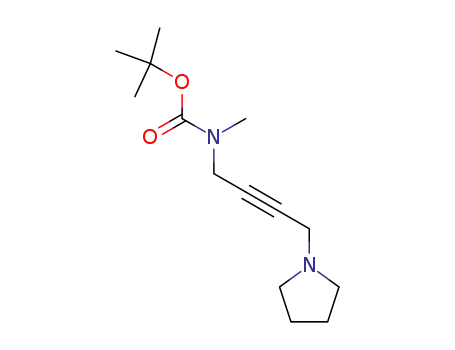 t-부톡시포름아미드, N-메틸-N-[4-(1-피롤리디닐)-2-부티닐]-