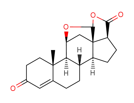 Molecular Structure of 21966-75-6 (aldosterone γ-lactone)