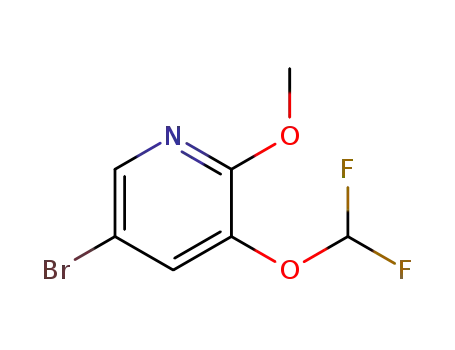 5-broMo-3-(difluoroMethoxy)-2-Methoxypyridine